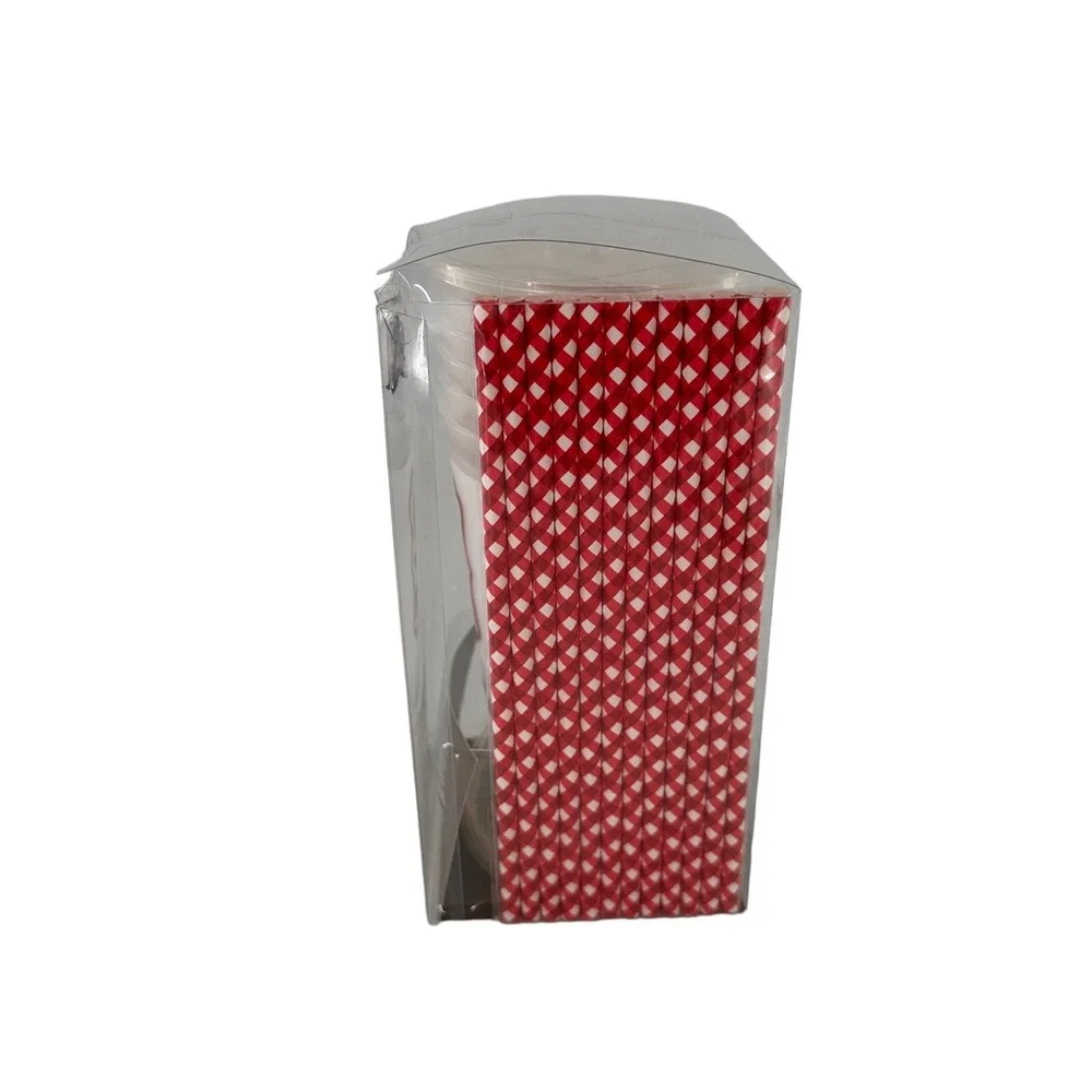 Pier 1 Imports Christmas Plastic Cup Set of 6‎ Cheers 16 fl oz Drink Set